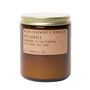 P.F. Candle Co. Teakwood And Tobacco Soy Candle, thumbnail 2 of 2