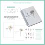 Personalised Birth Flower Birthday Journal Notebook, thumbnail 5 of 5