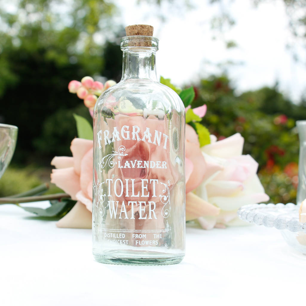 Glass Bottle With Cork Stopper By Dibor