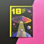 18th Birthday Sci Fi Blank Card, thumbnail 1 of 2