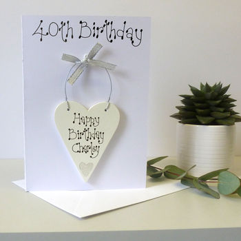 Personalised 40th Birthday Card, 5 of 6