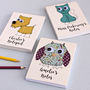 Personalised Animal Embroidered Notepad, thumbnail 2 of 7