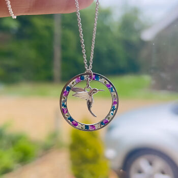 Hummingbird Necklace, 2 of 5