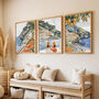 Set Of Three Amalfi Art Prints, thumbnail 3 of 8