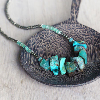 Emerald Opal And Turquoise Necklace, 5 of 12