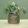 Personalised Godparents Indoor Plant Pot, thumbnail 1 of 6