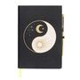 Yin Yang Journal With Black Obsidian Pen, thumbnail 1 of 5