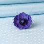 Purple Poppy Brooch, thumbnail 1 of 2