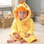Personalised Soft Chick Dressing Gown, thumbnail 1 of 9