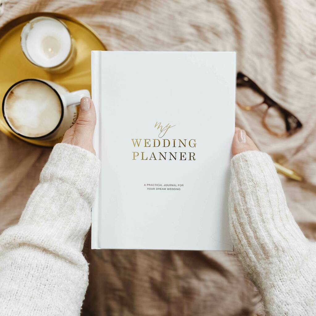 Gold Foil Wedding Planner | Engagement Gift, 1 of 12