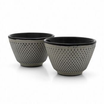 Cast Iron Tea Cups Jang Two Set 100ml, 3 of 4
