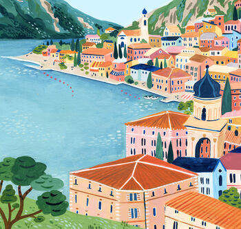 Lake Garda, Italy Travel Art Print, 6 of 6