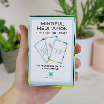 Mindful Meditation Lifestyle Cards, 4 of 4