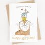 'I Otter Eat Some Cake' Birthday Card, thumbnail 3 of 5