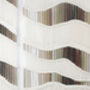 Large Macrame Wall Hanging: 'Dunes' Brown Ombre Fiber Art, thumbnail 5 of 7