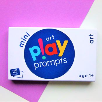 Art Play Prompts Activity Cards Mini Pack, 3 of 5