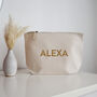 Personalised Make Up Or Toiletry Bag, thumbnail 4 of 4