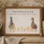Personalised Duck Family Print, thumbnail 1 of 5