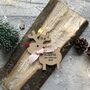 Personalised Baby's 1st Christmas 2023 Wooden Reindeer, thumbnail 5 of 12