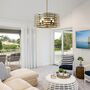 Five Light 50cm Dimmable Oversize Design Adjustable, thumbnail 7 of 11
