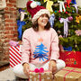 Colourful Christmas Tree Sweatshirt Jumper, thumbnail 1 of 6