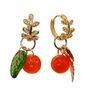 Tangerine Earrings, thumbnail 4 of 4