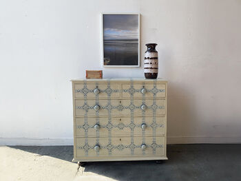 19th Century Hand Painted Chest Of Drawers, 5 of 10