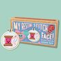 My Resting Stitch Face! Mini Matchbox Cross Stitch Kit, thumbnail 1 of 12