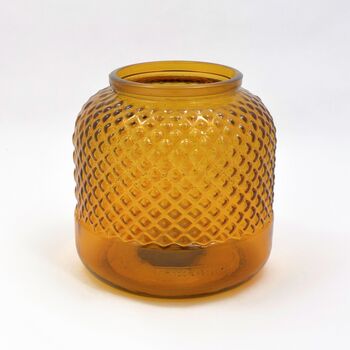 Recycled Glass Vase / Tea Light Holder | Six Colours, 4 of 5