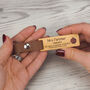 Personalised Engraved Keyring End Of Year Gift For Teacher, thumbnail 6 of 9
