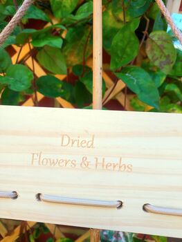 Dried Flower And Herbs Drying Rack, 4 of 8
