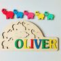 Personalised Puzzle With Elephants, thumbnail 3 of 3