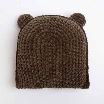 Teddy Bear Cushion Easy Crochet Kit, 6 of 10