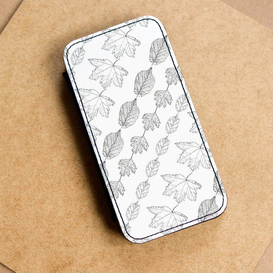 autumn medley flip phone case by kate moby