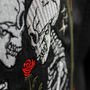 Skeleton Couple Rose Arch, thumbnail 5 of 10