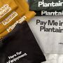 Pay Me In Plantain Tote Bag, thumbnail 3 of 3