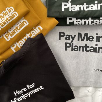 Pay Me In Plantain Tote Bag, 3 of 3