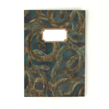 Serpens Snake Print Journal And Notebook Set, 3 of 7