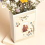 Personalised Photo Ceramic Little Book Of Flowers Vase, thumbnail 2 of 4