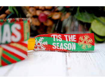 Christmas Party Wristbands Bracelets Favours, 12 of 12