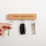 Personalised Oak Key Ring Holder, thumbnail 6 of 12