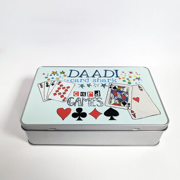 Personalised Card Games Tin, 3 of 3
