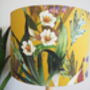Mustard Exotic Floral Lampshade, thumbnail 4 of 8