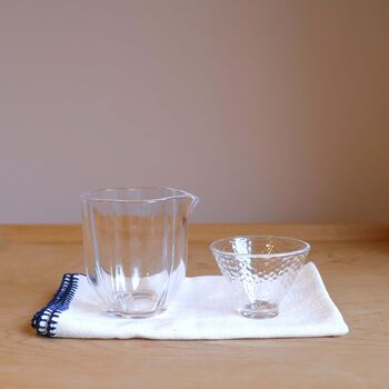 Dimple Glass Gongfu Teacup Set 70ml, 3 of 8