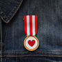 Handmade Heart Medal, thumbnail 8 of 11