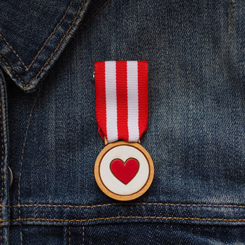 Handmade Heart Medal, 8 of 11