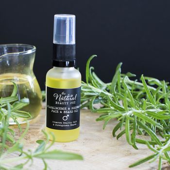 Organic Frankincense And Rosemary Face And Beard Oil, 4 of 4