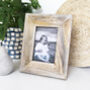 Handmade Wooden Photo Frame For 4x6 Picture, thumbnail 1 of 8