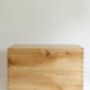 Handmade Wooden Blanket Box Storage Chest, thumbnail 5 of 12