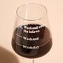 Personalised Measure Wine Glass, thumbnail 6 of 8